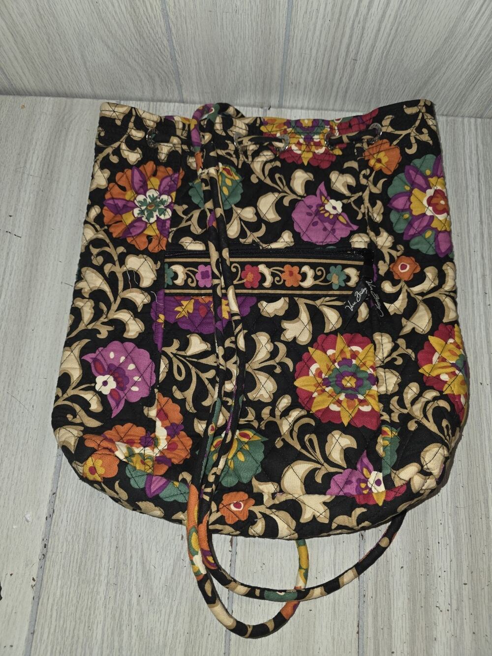 Vera Bradley Suzani Hipster Backpack Women's Floral Purse Travel Bag Retired